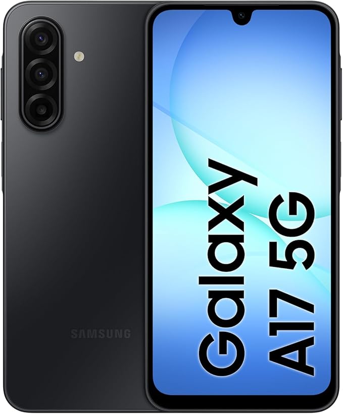 Samsung Galaxy A17 5G AI Smartphone, AI Phone with Android, Slim 7.5mm Bezel, 50MP Camera, 128GB Storage, 4GB RAM, 5,000mAh Battery - USED